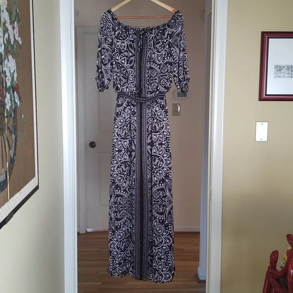 White House black market summer , long dress💐 - Picture 1 of 8